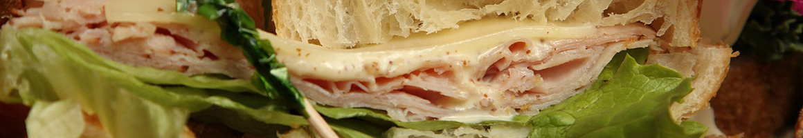 Eating Deli Sandwich Bakery at Phoenicia Bakery & Deli restaurant in Austin, TX.